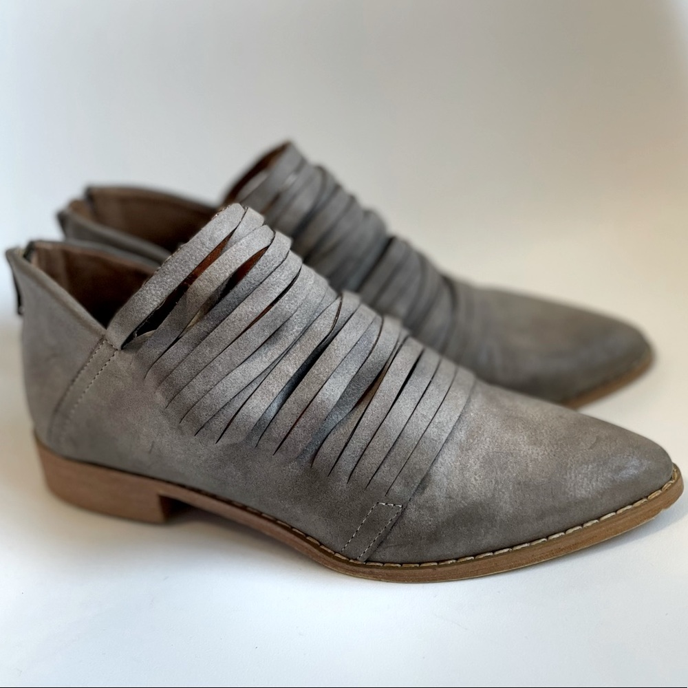 Mi.iM ‘The Free Soul’ Shredded Ankle Booties Boots